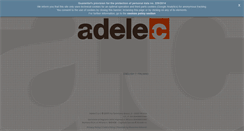 Desktop Screenshot of adele-c.it