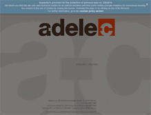 Tablet Screenshot of adele-c.it